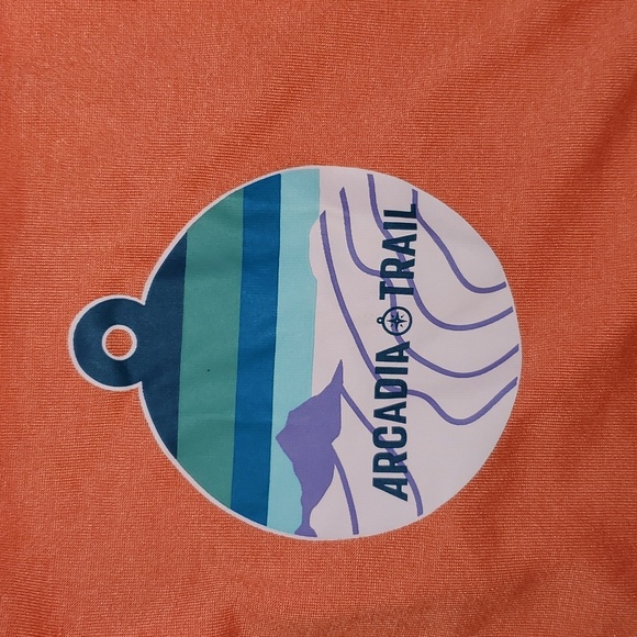 New Save The Planet with Arcadia Trail Dog T-Shirt 100% Recycled Materials XS&SM - Picture 7 of 9